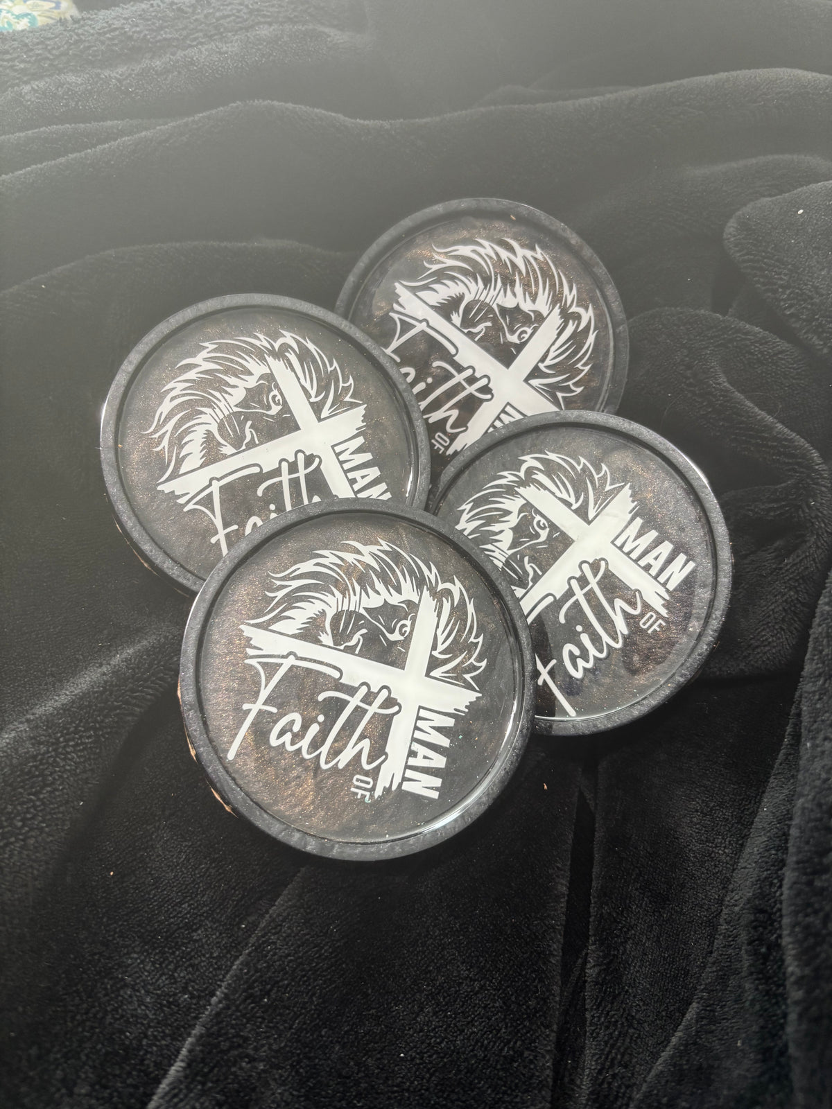 Man of Faith Coasters
