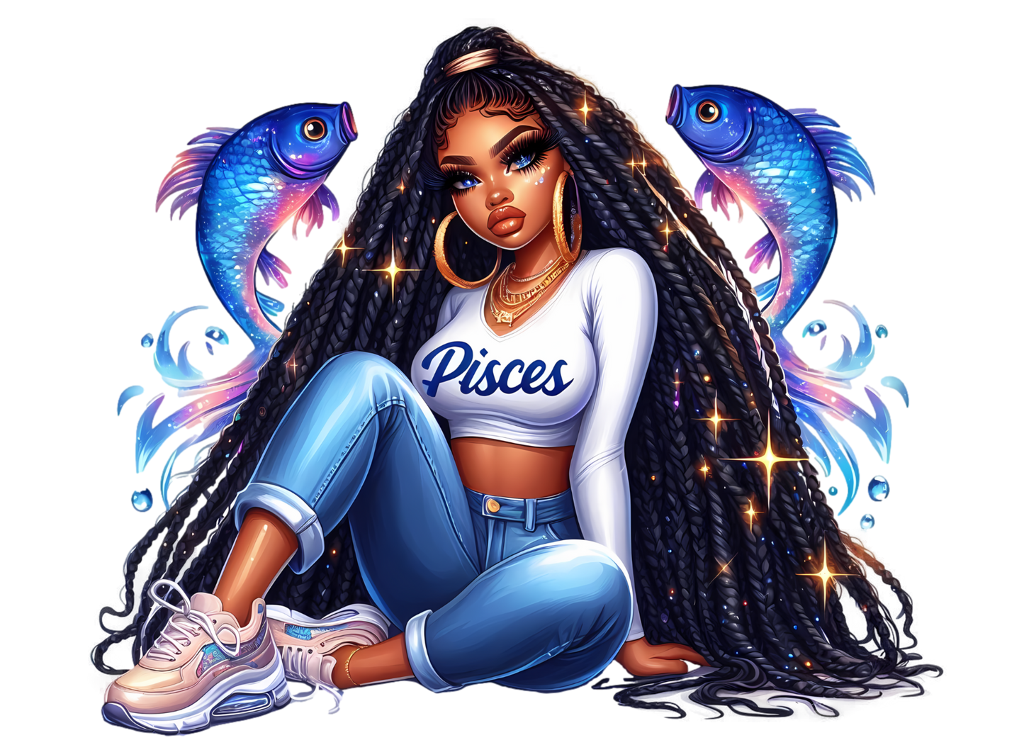 Sol Pisces zodiac glams
