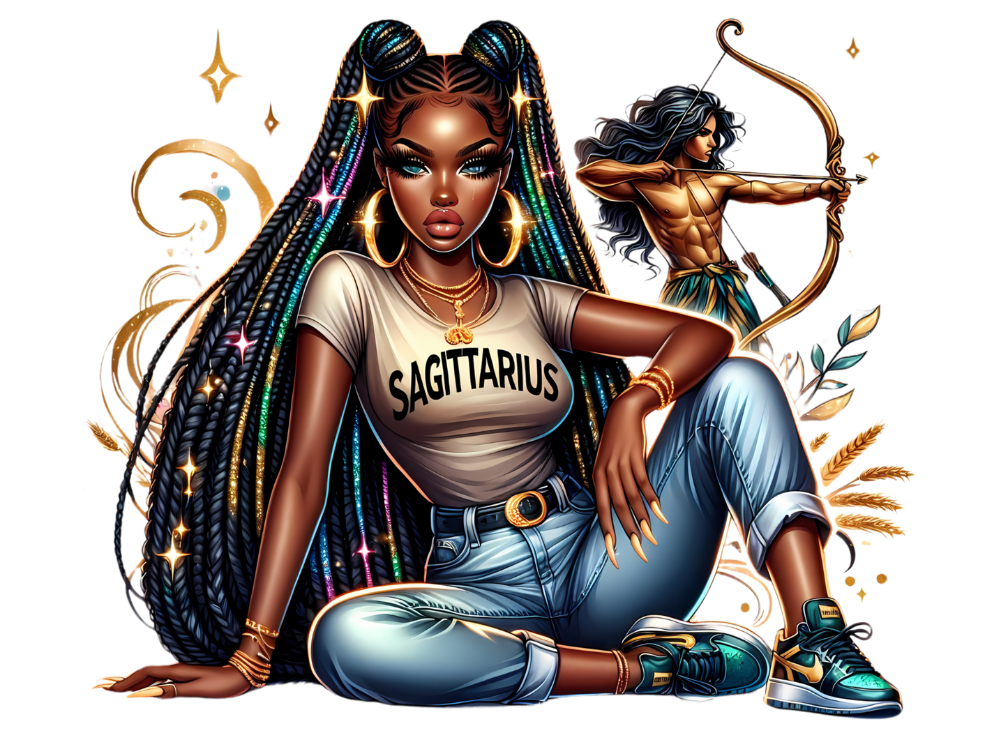 Lux Sagittarius zodiac glams