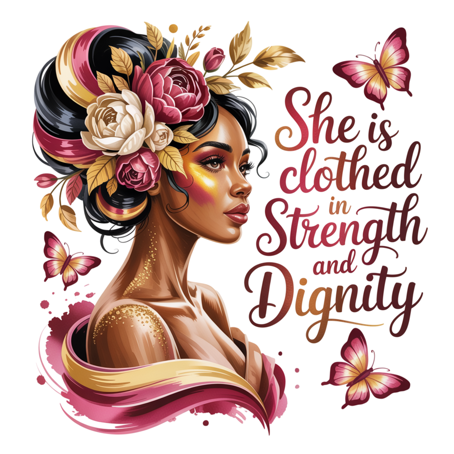 She is Clothed in Strength