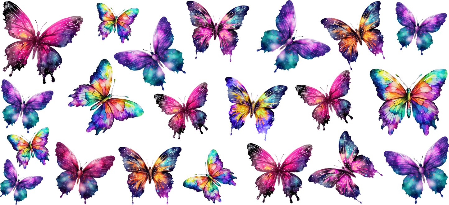 Butterfly Coffee Cup Wrap