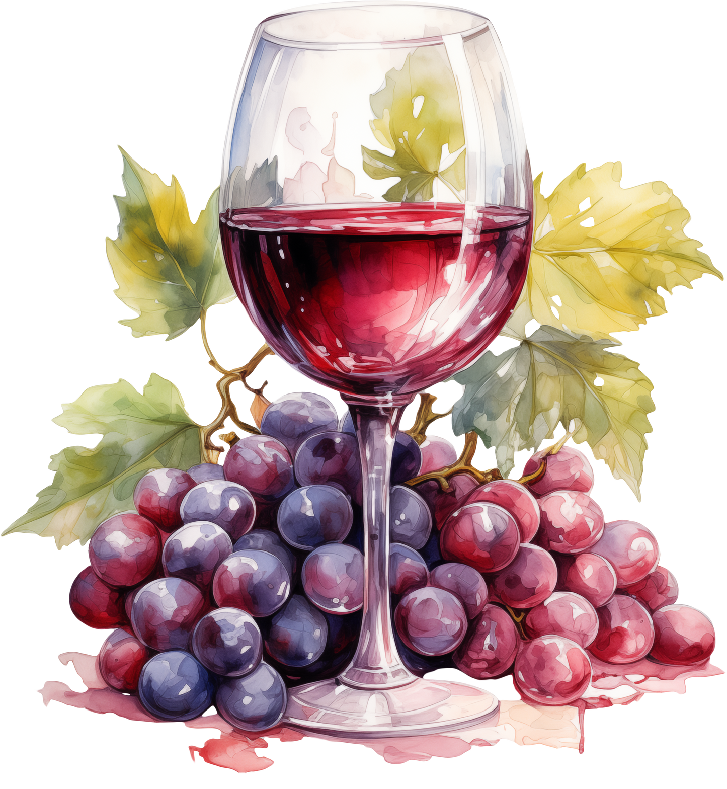 Wine Glass 1 UV-DTF Sticker/decal
