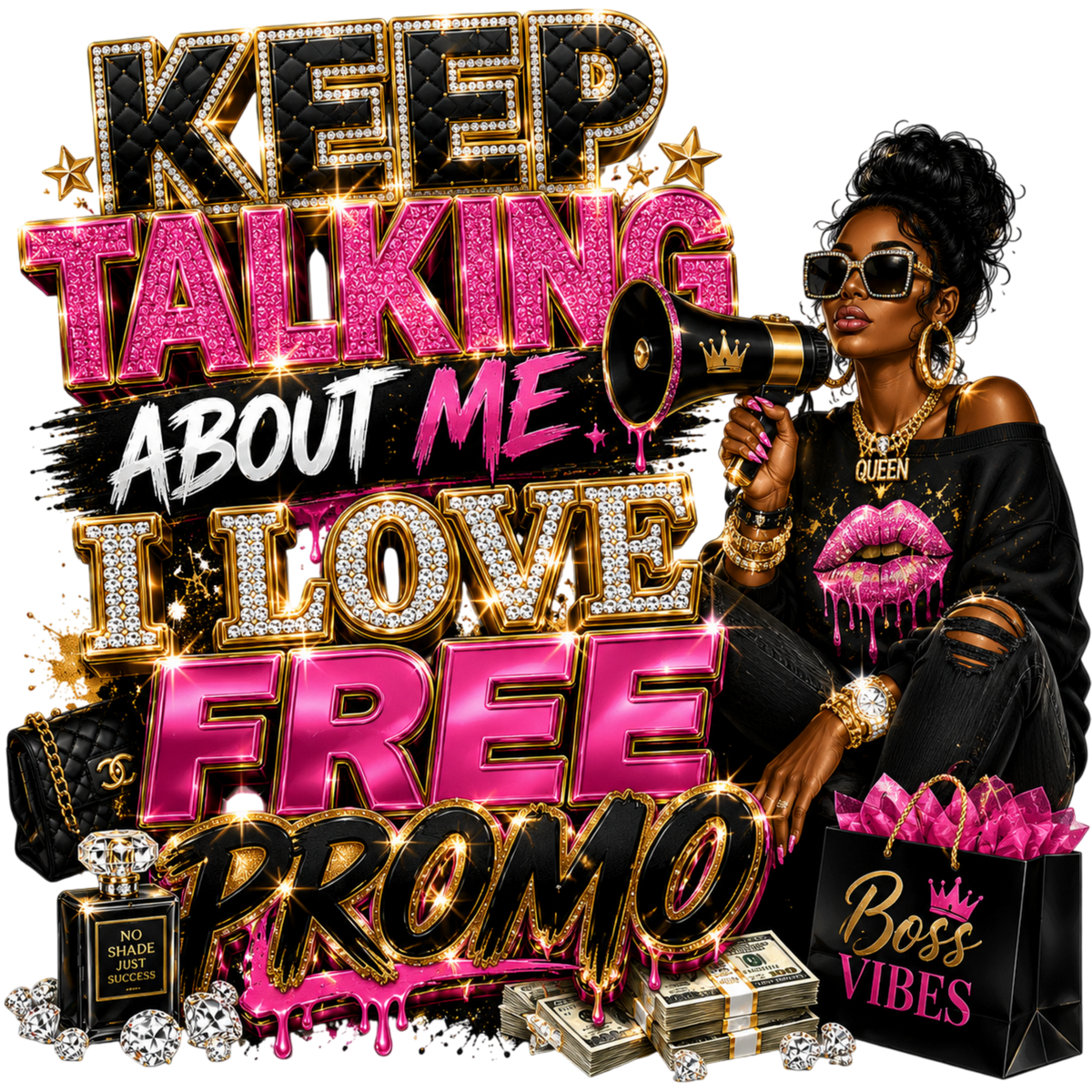 Keep Talkin 1Motivational Quote