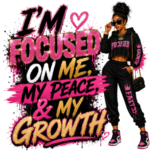I;m Focused 5  Motivational Quote