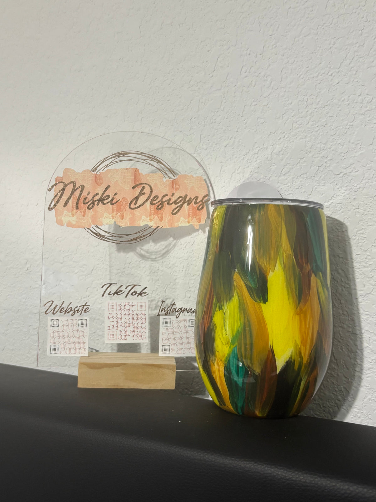 17 oz Sunflower Woman tumbler