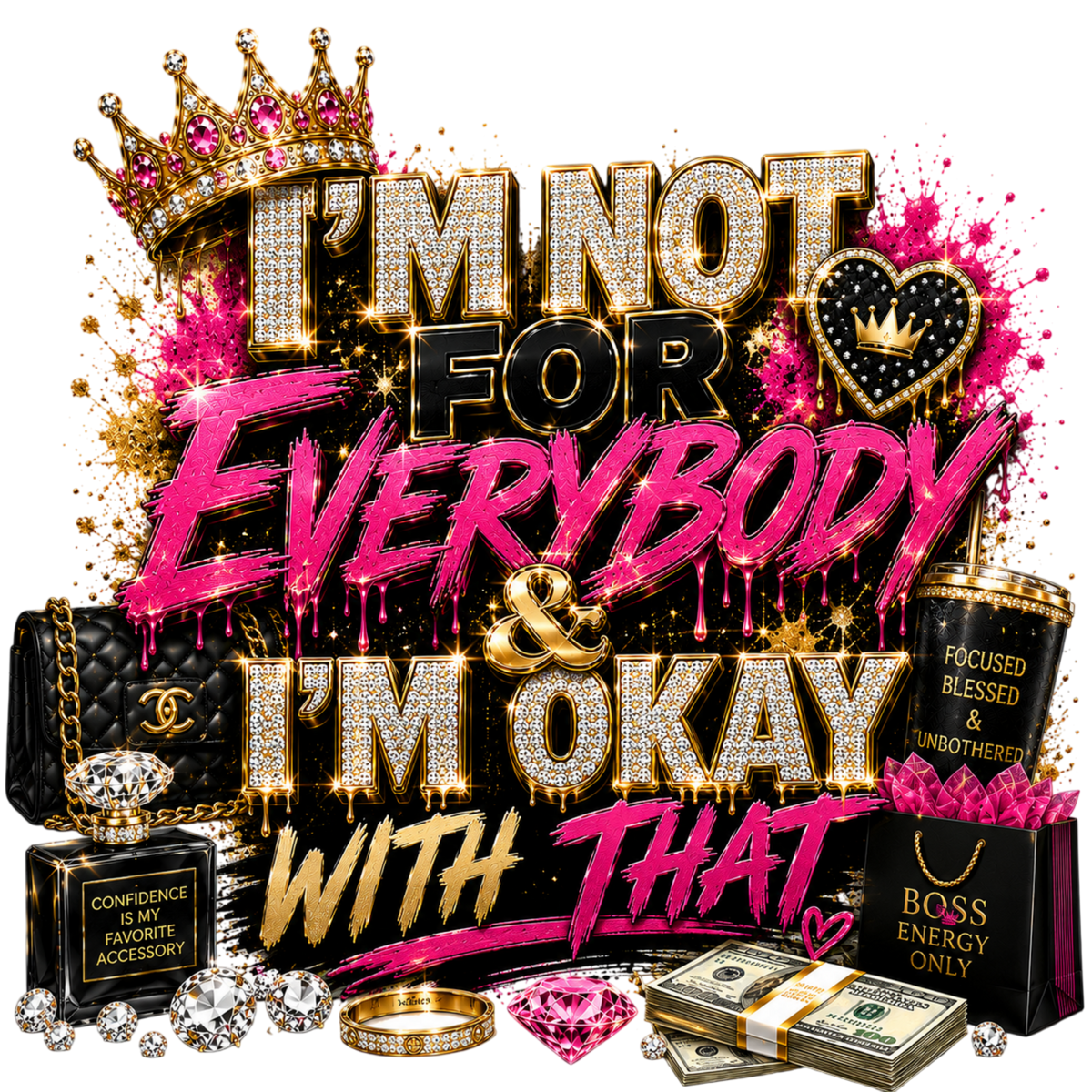 I'm Not for Everyone 6  Motivational Quote