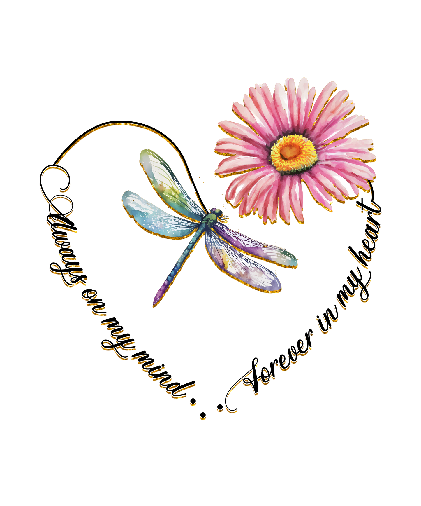 Dragonflies w/sayings