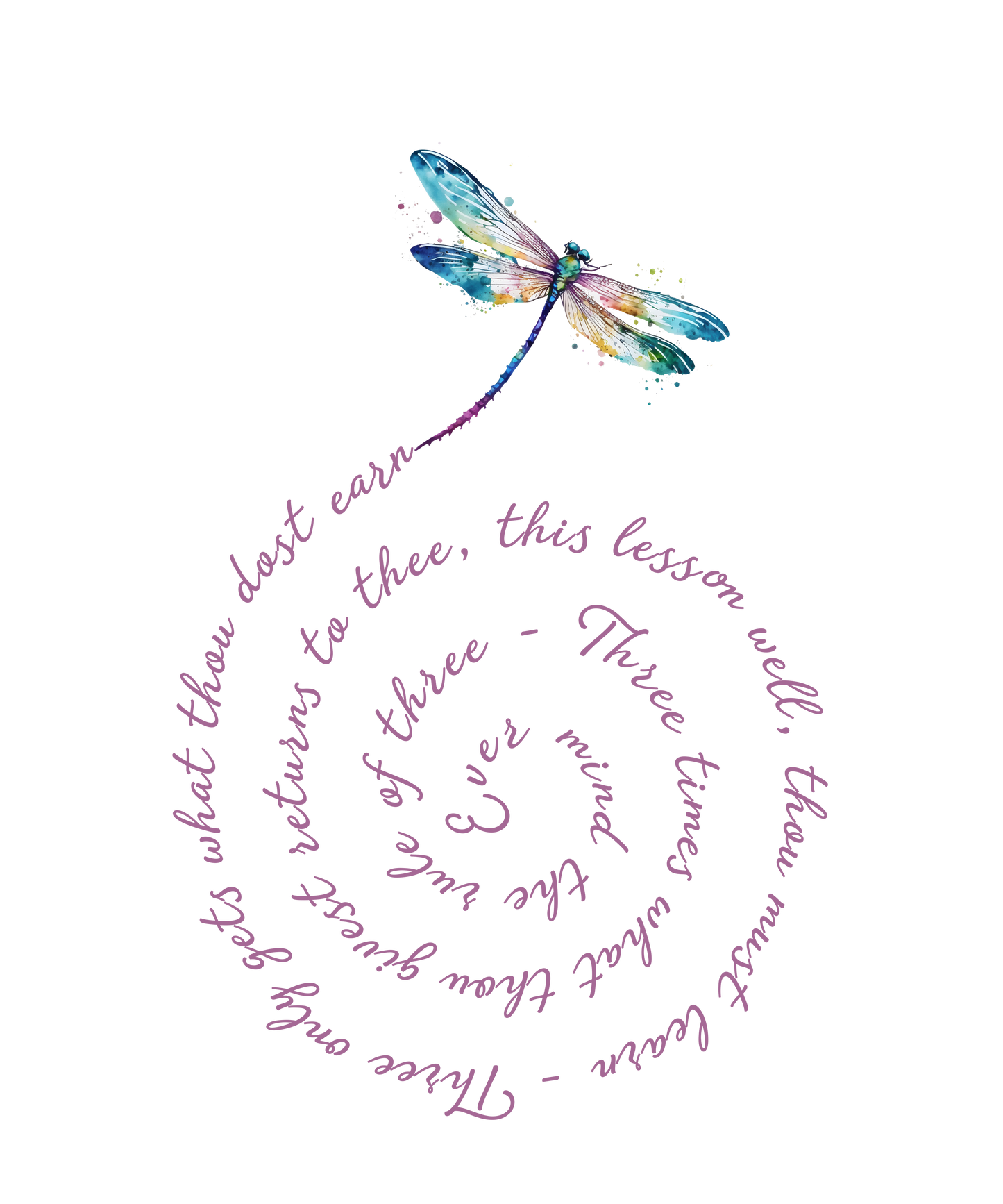 Dragonflies UV DTF Sticker/transfer (set of 12)