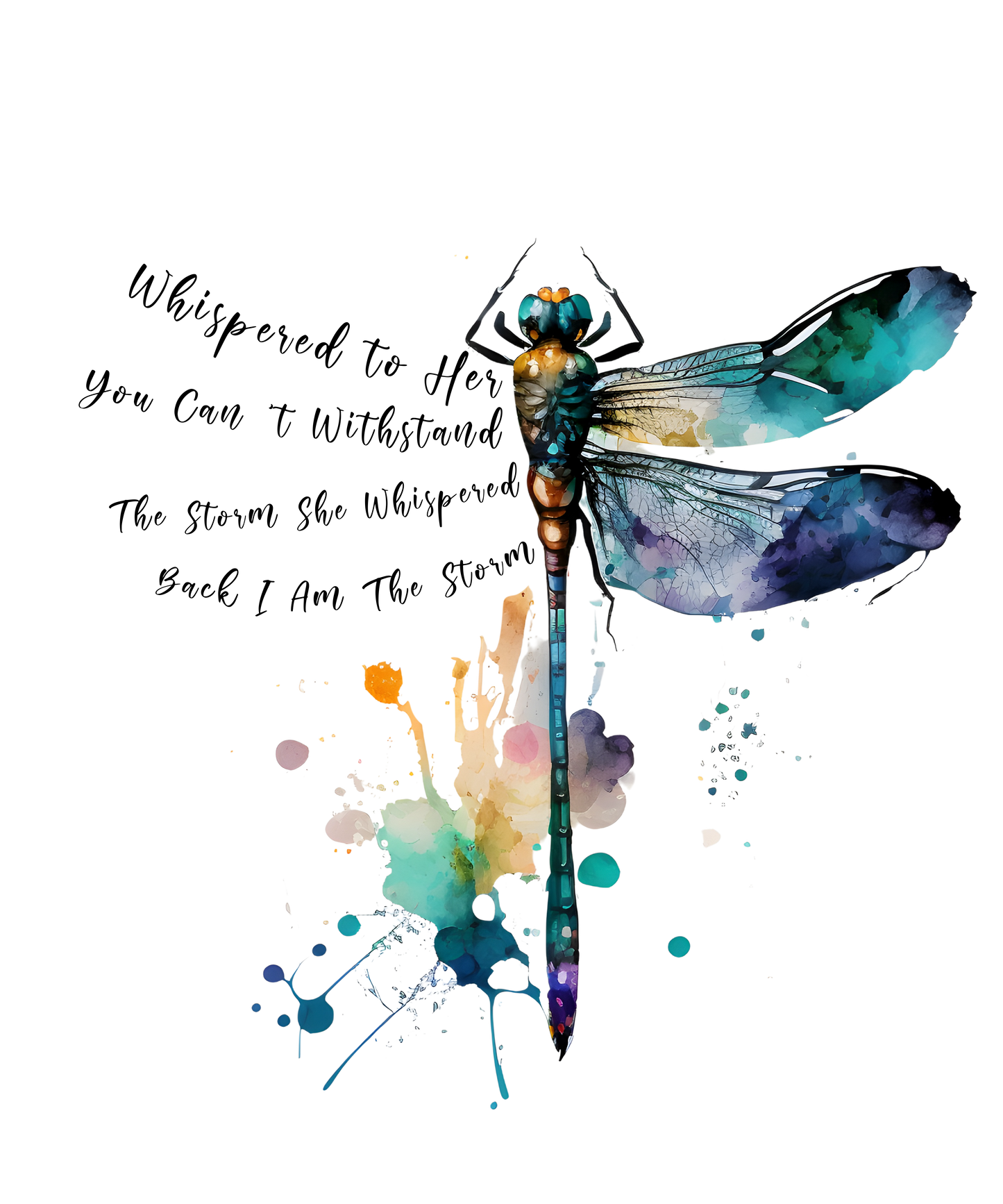 Dragonflies w/sayings