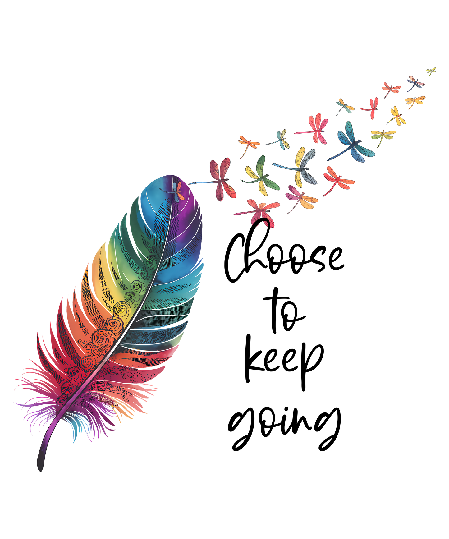 Dragonflies w/sayings