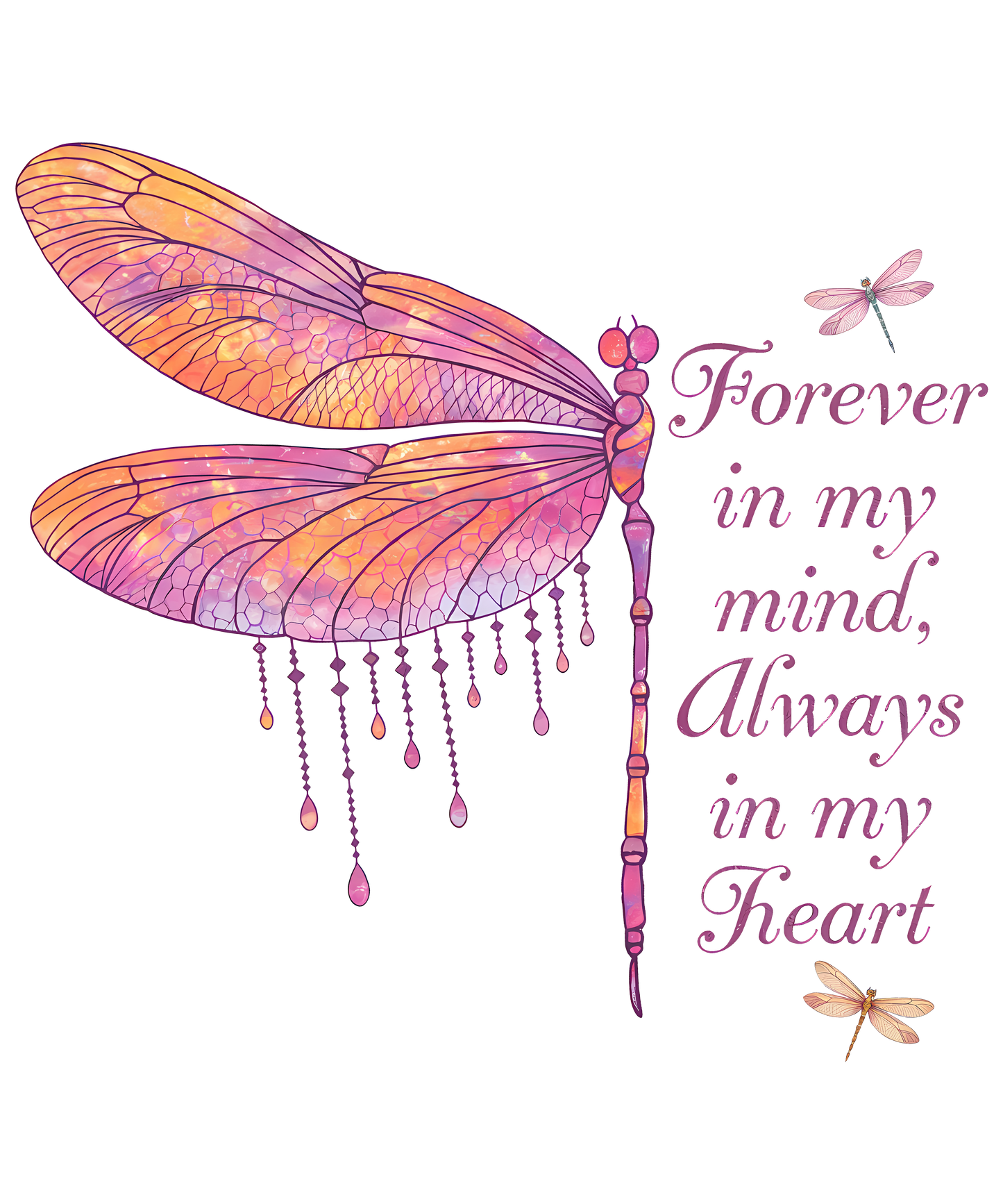 Dragonflies w/sayings