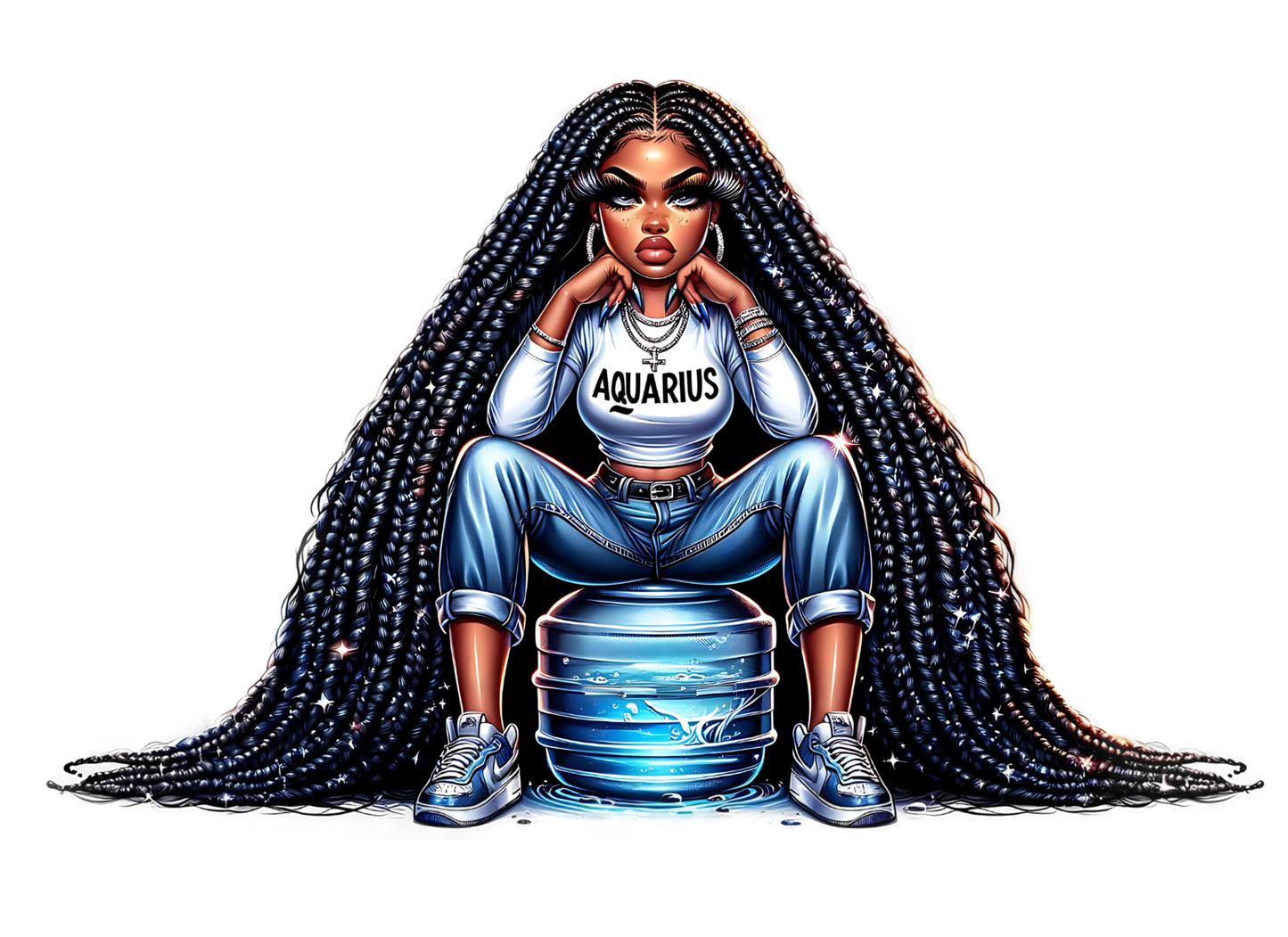 Blaze aquarius zodiac glams