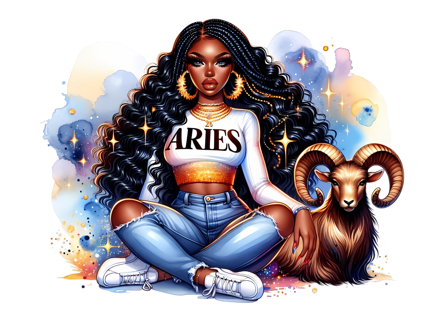 Sierra Aries zodiac glams