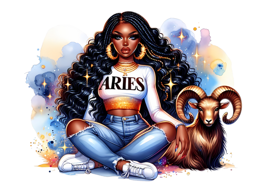 Sierra Aries zodiac glams
