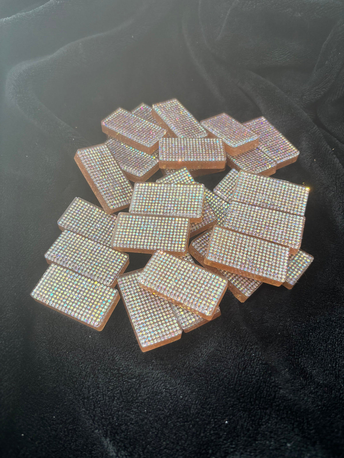 Bling Champagne Dominos