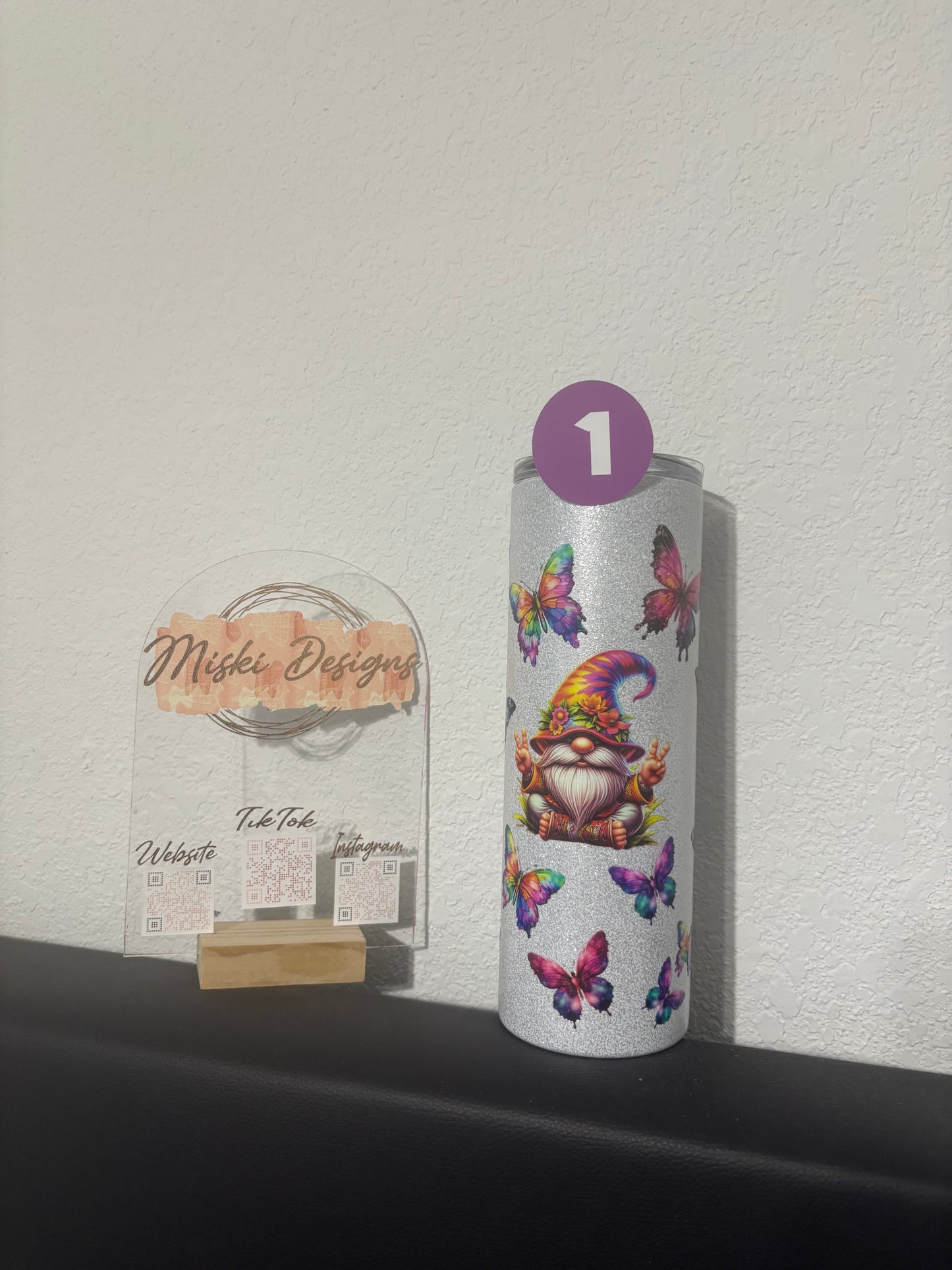Butterfly Tumbler 20 Oz