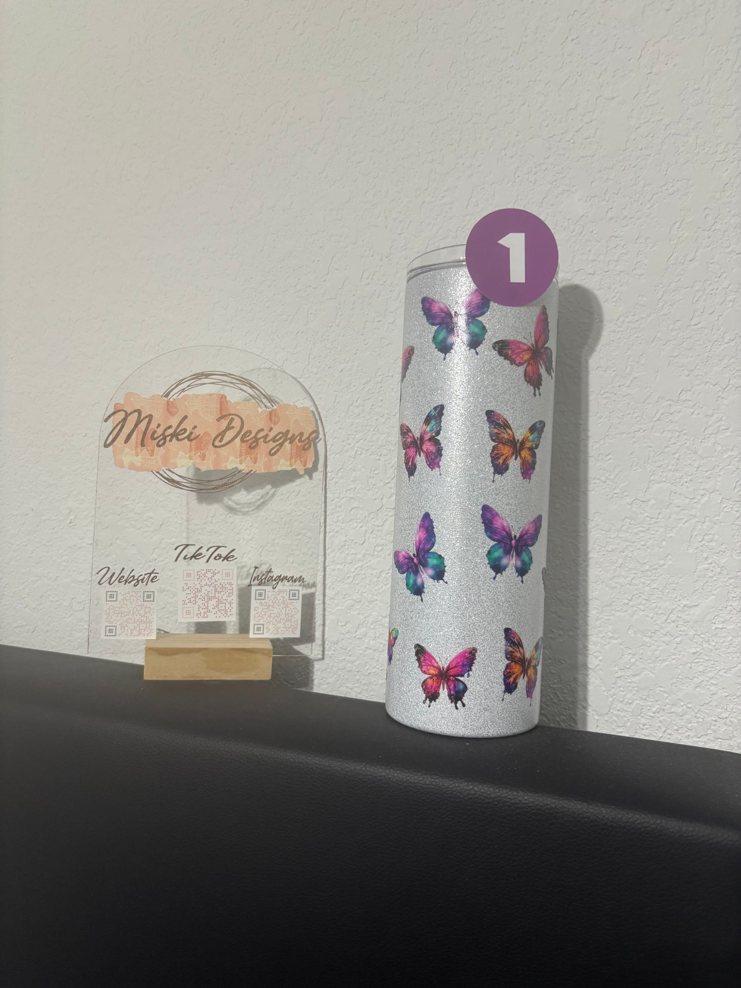 Butterfly Tumbler 20 Oz