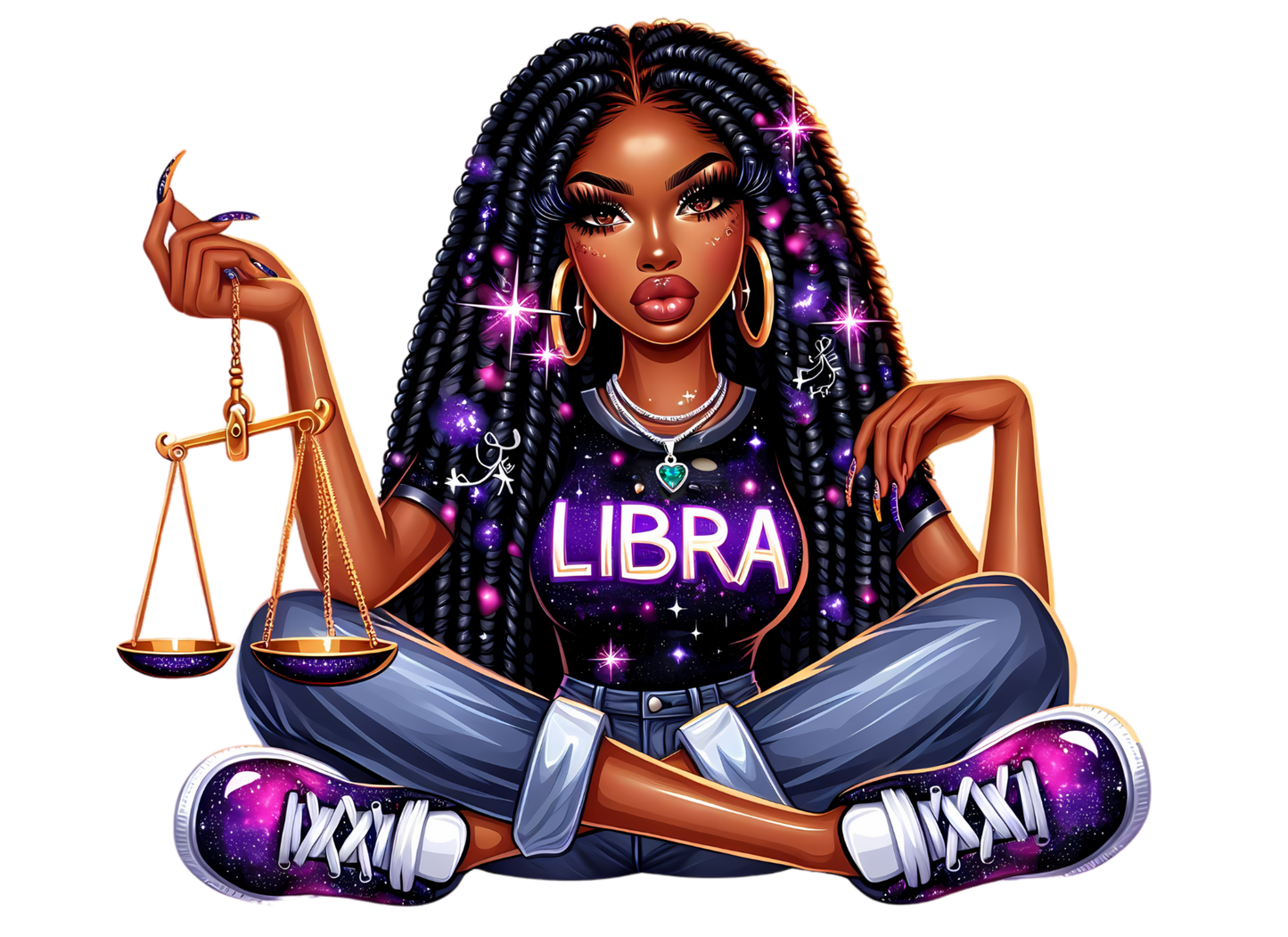 Breeze Libra zodiac glams