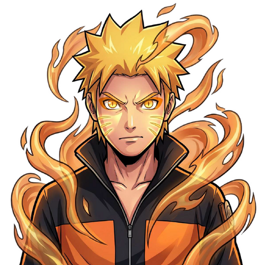 Naruto 16 UV-DTF Stickers