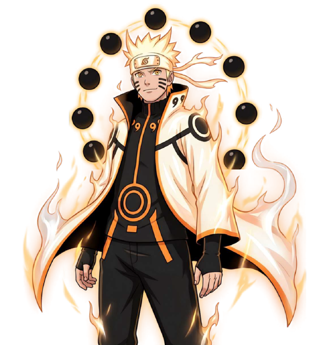 Naruto 5 UV-DTF Stickers