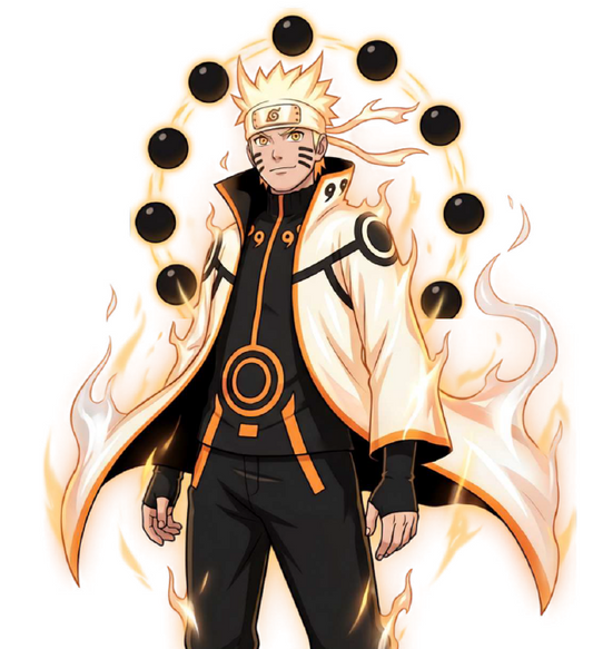 Naruto 5 UV-DTF Stickers