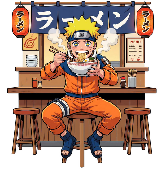 Naruto 8 UV-DTF Stickers