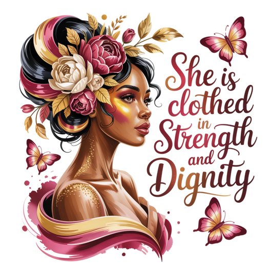 She is Clothed in Strength