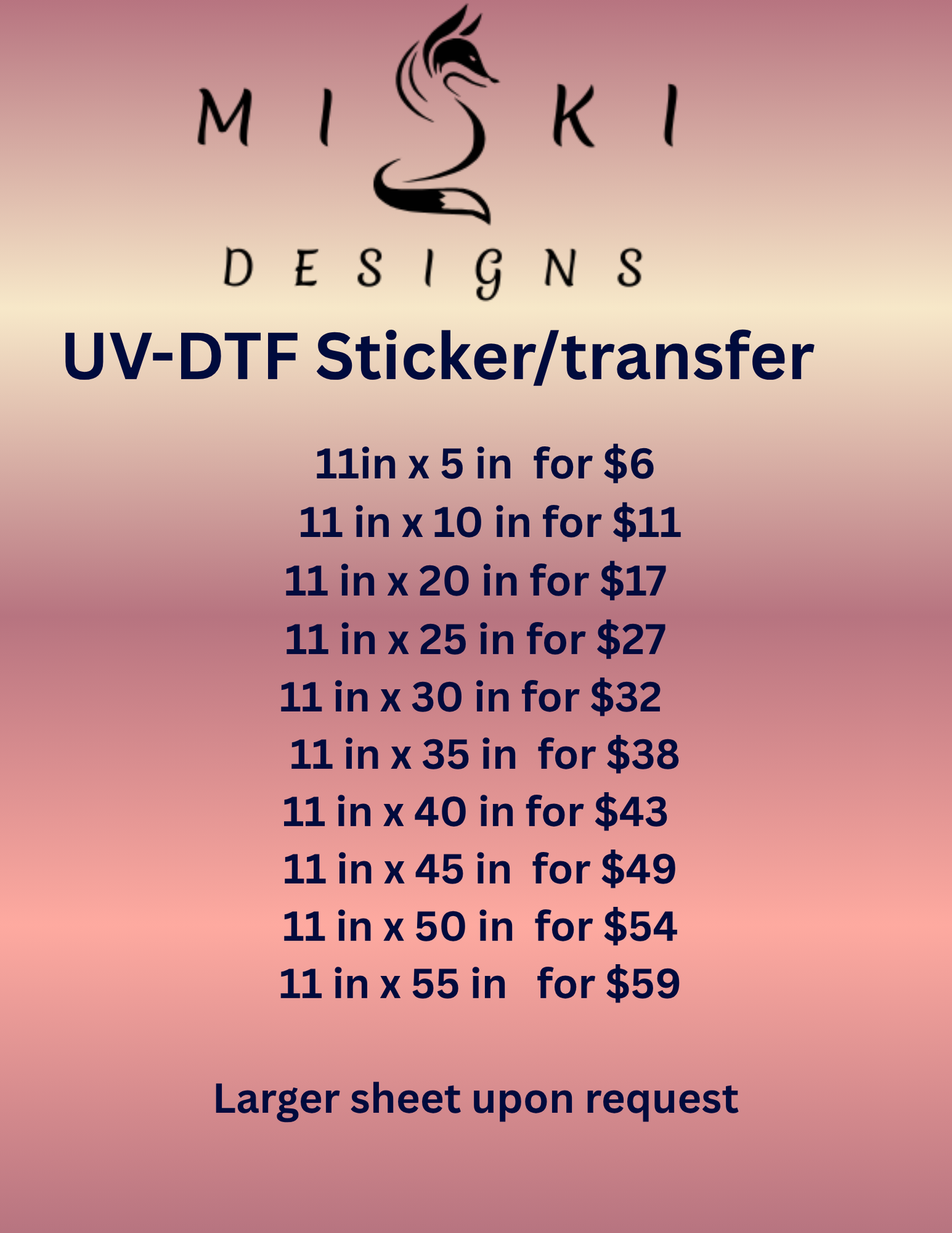 UV-DTF GANG SHEETS