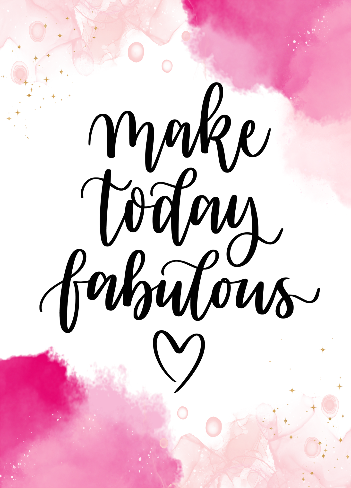 Make Today Fabulous Journal Cover