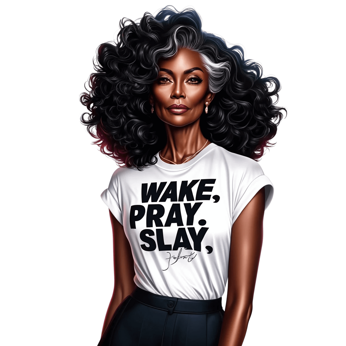Mature Woman of Faith 12 UV-DTF Transfer