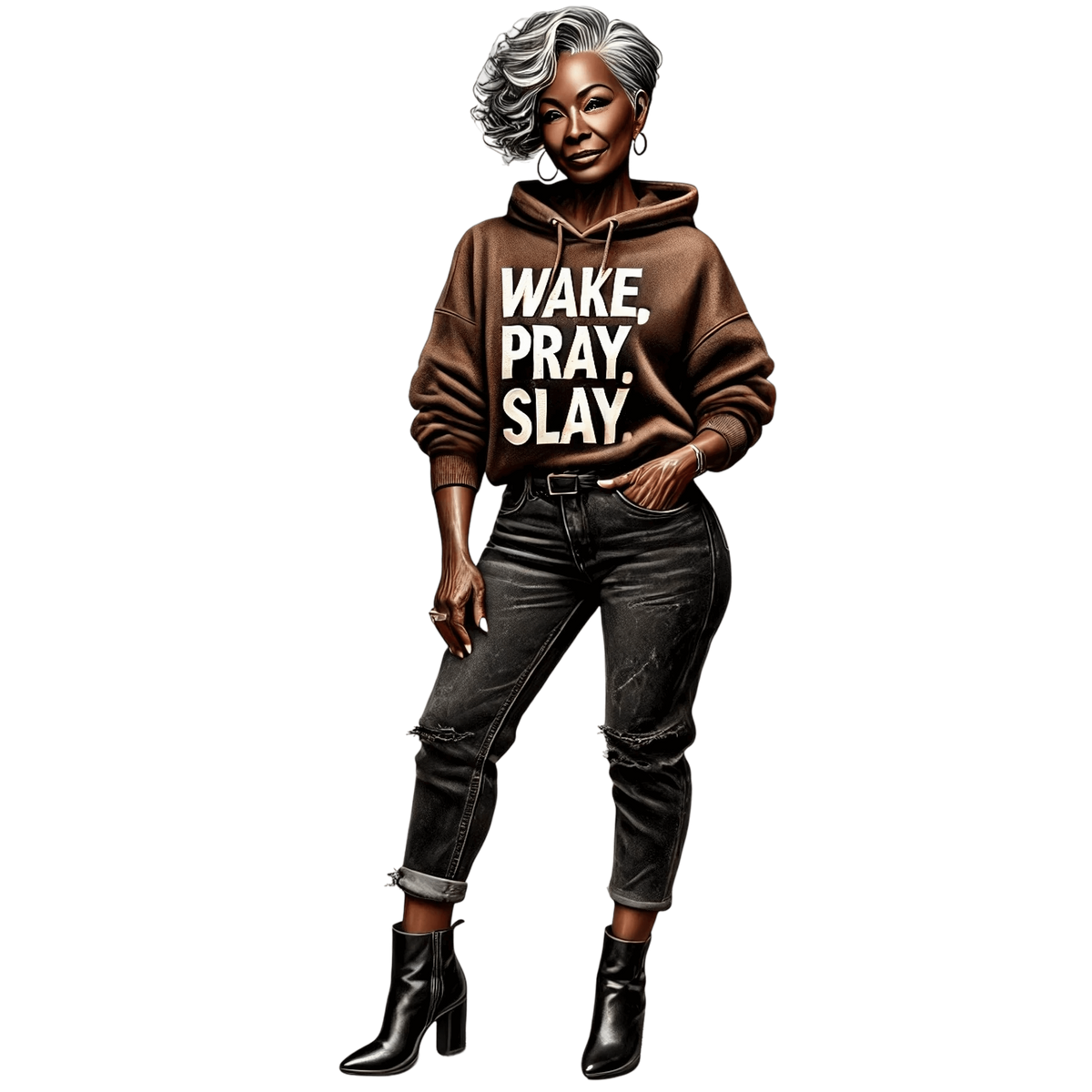 Mature Woman of Faith 14 UV-DTF Transfer