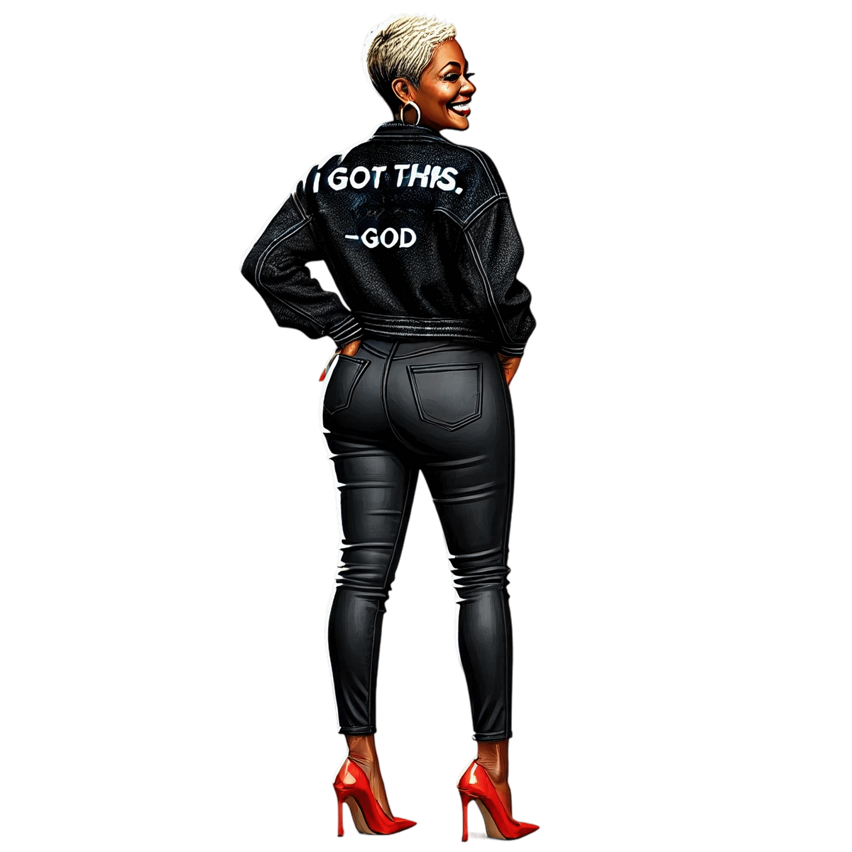 Mature Woman of Faith 15 UV-DTF Transfer