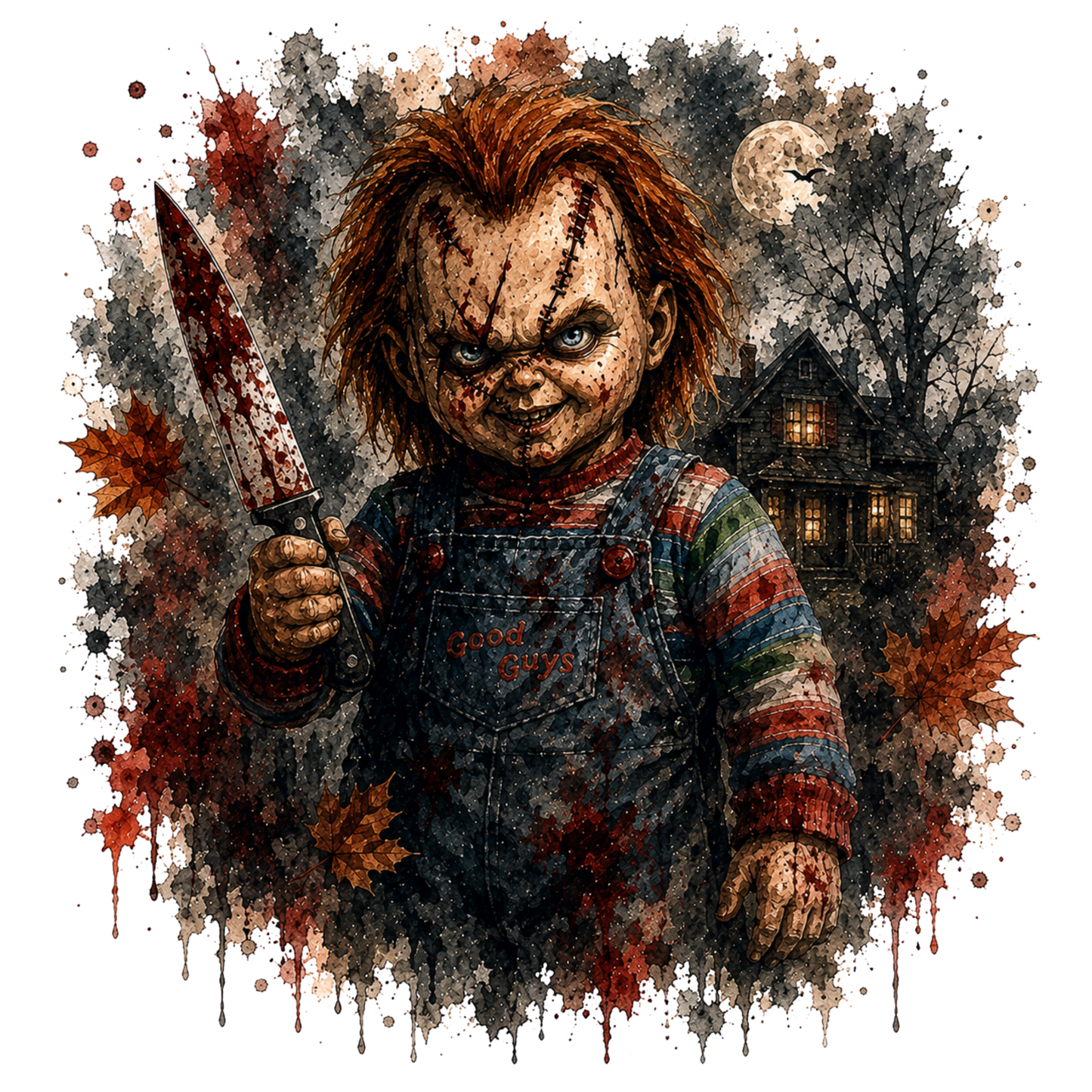 Chucky  Halloween UV-DTF
