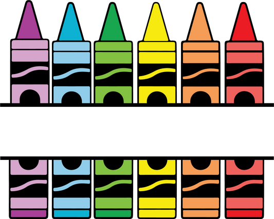 Crayon Coffee Mug Wrap Set