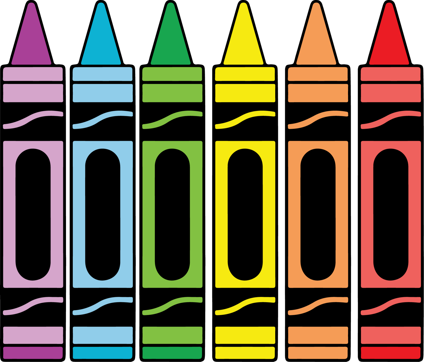 Crayon Coffee Mug Wrap Set