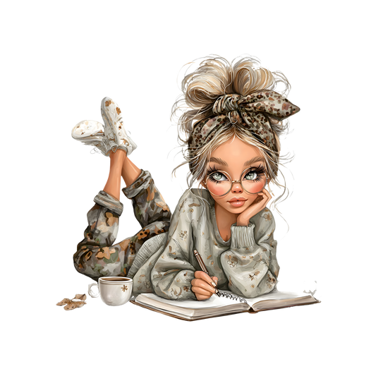 Whimsical Cute &  Curly Girl   29