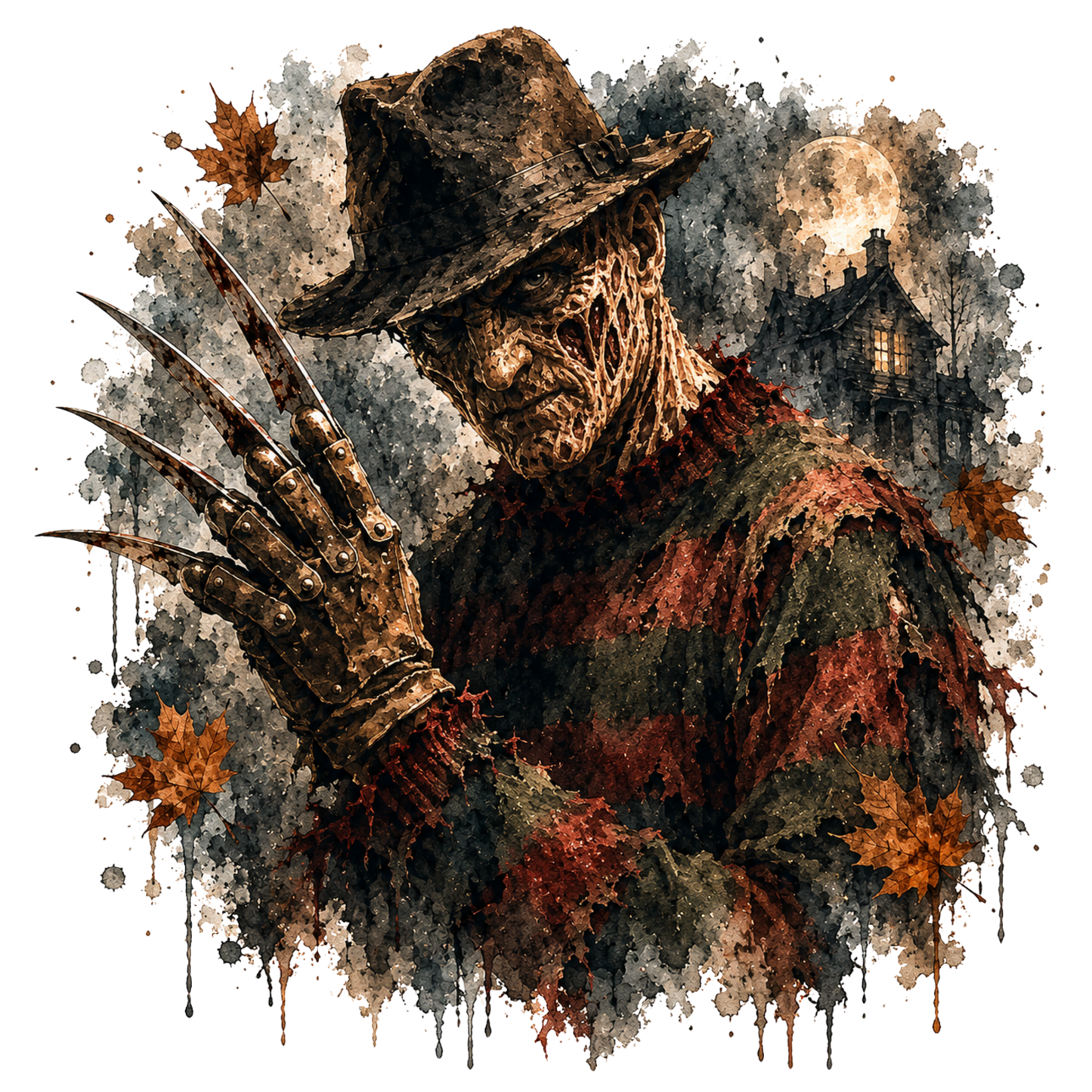 Freddy Halloween UV-DTF
