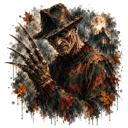 Freddy Halloween UV-DTF