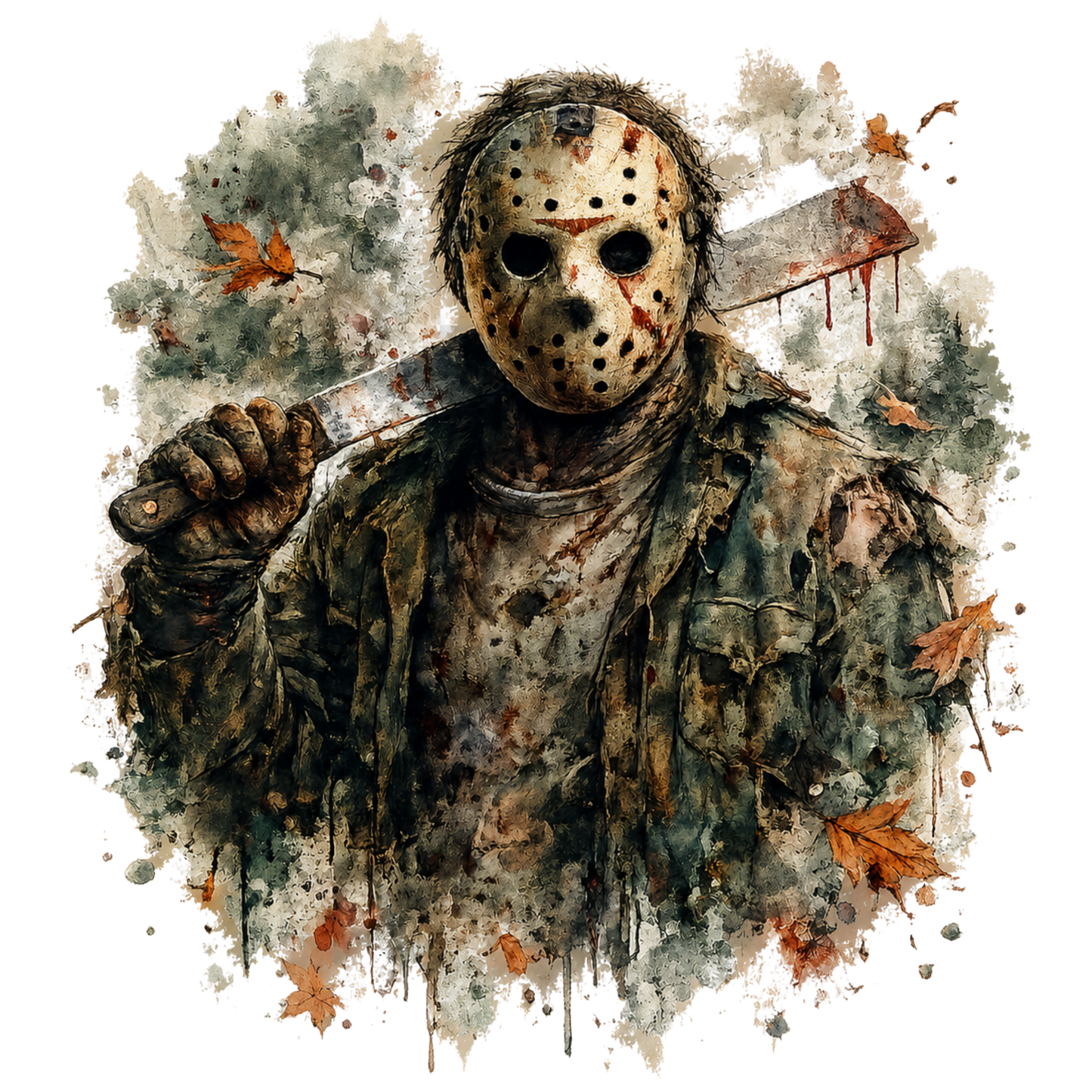 Jason Halloween UV-DTF