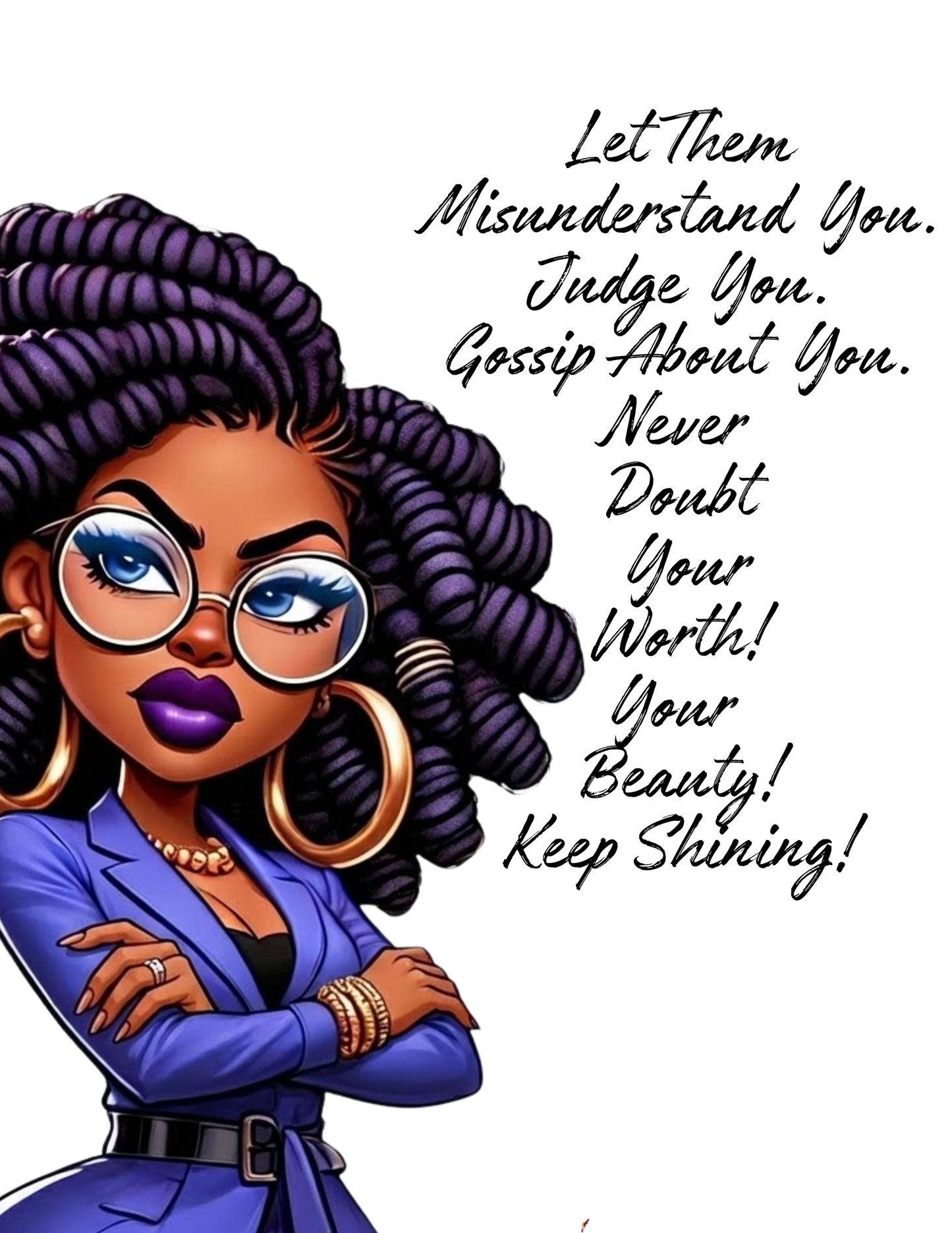 Manifest It Sis (purple)