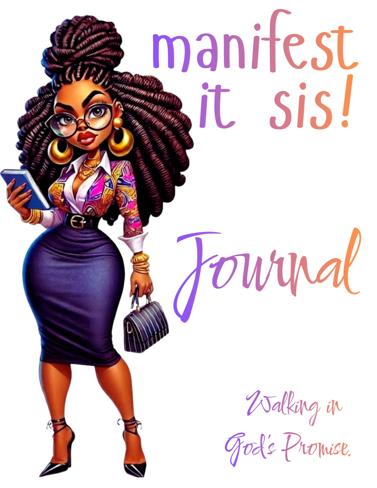 Manifest It Sis (purple multi)