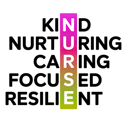 Nursing Neon journal covers