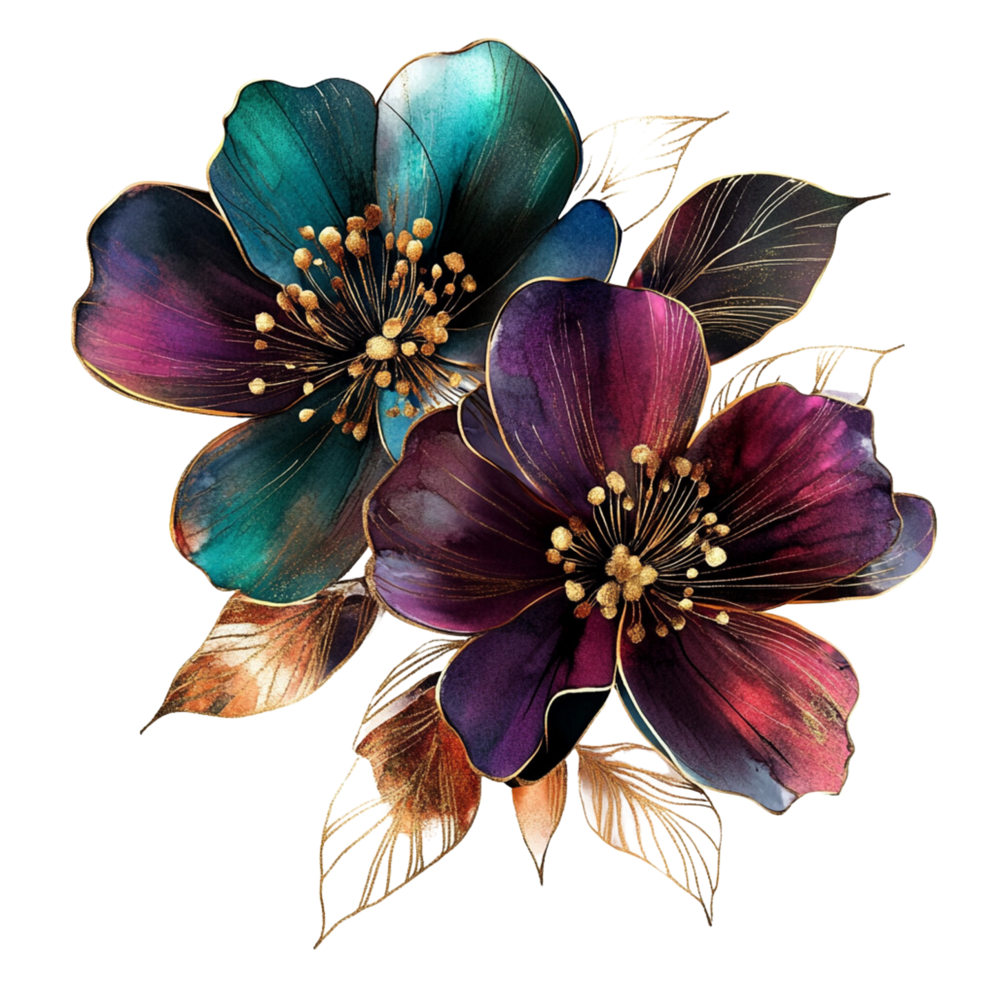 Water Color Flower 58