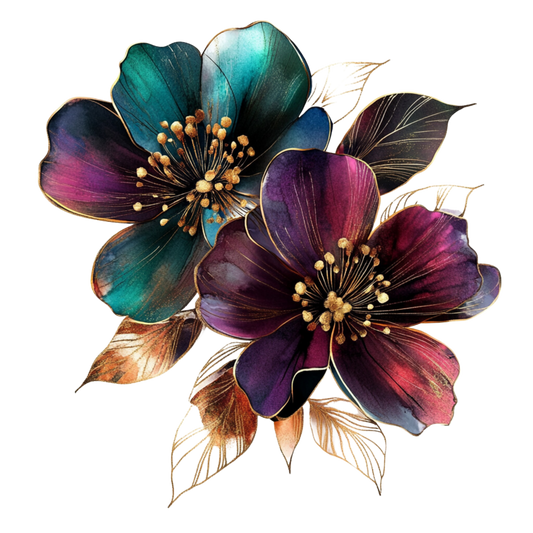 Water Color Flower 58