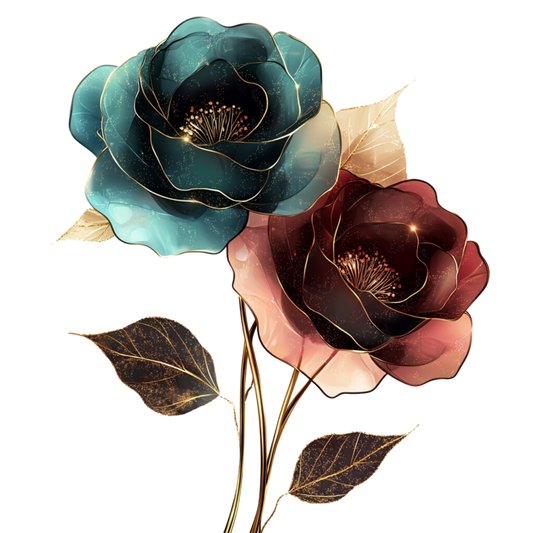 Water Color Flower 6